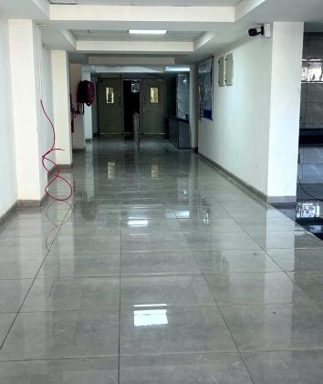 Finished corridor flooring