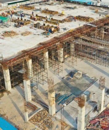 Columns and slab formwork